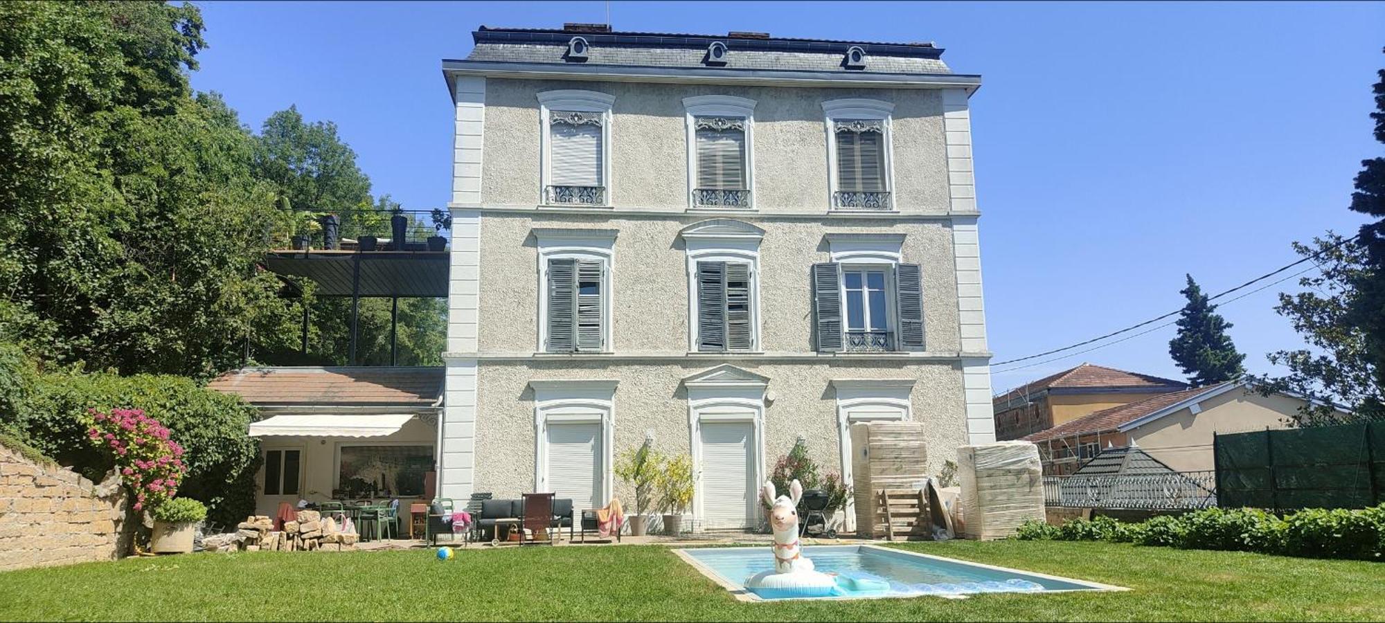 Joli Studio Dans Maison De Maitre Collonges-au-Mont-d'Or Bagian luar foto